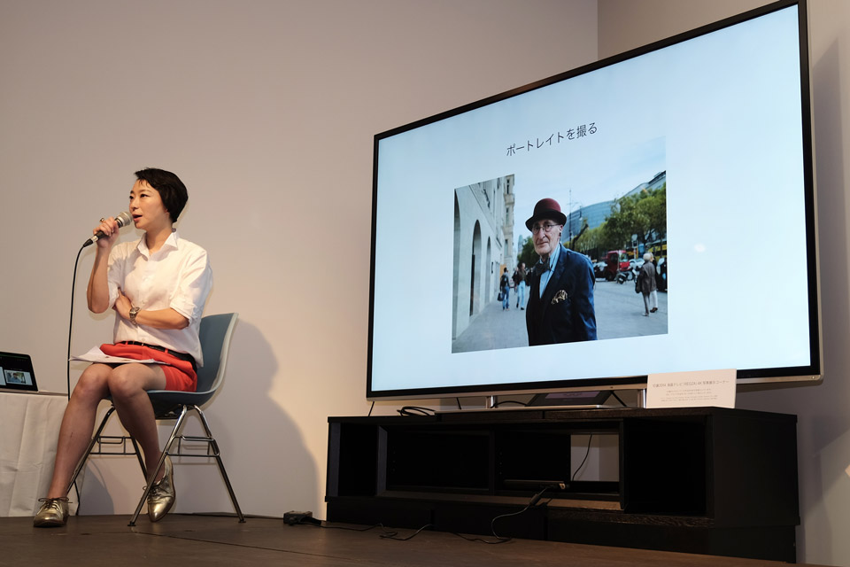 東京カメラ部2015写真展キヤノントークショーイベント「街スナップ写真のススメ EOS M3で撮った人のいる風景」鶴巻育子