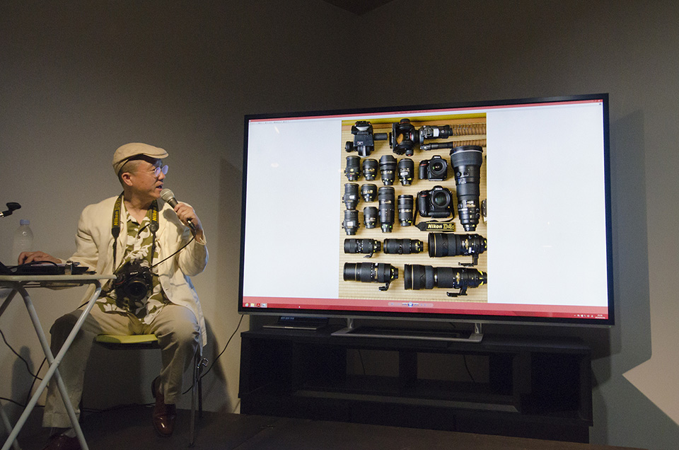 東京カメラ部2015写真展ニコンイメージングジャパントークショーイベント「楽園 ～三好和義が語る“魅せる”写真の秘密～」三好和義