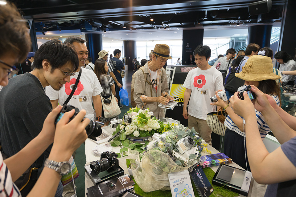 写真展の様子：東京カメラ部2017写真展
