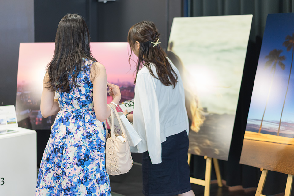 写真展の様子：東京カメラ部2021写真展