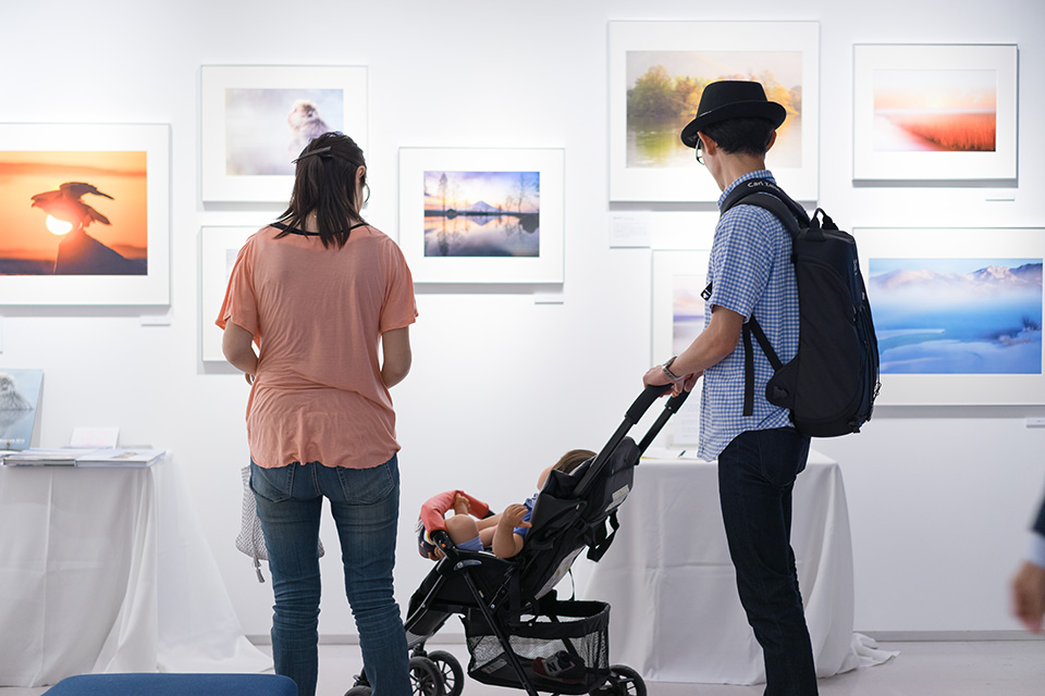 写真展の様子：東京カメラ部2015写真展