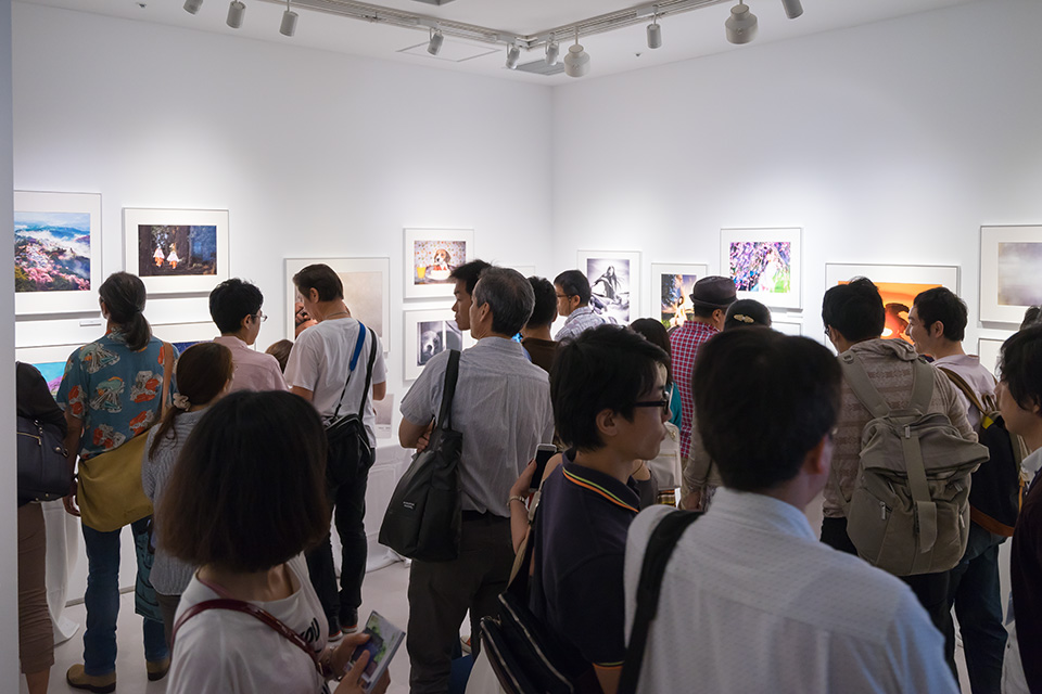 写真展の様子：東京カメラ部2015写真展
