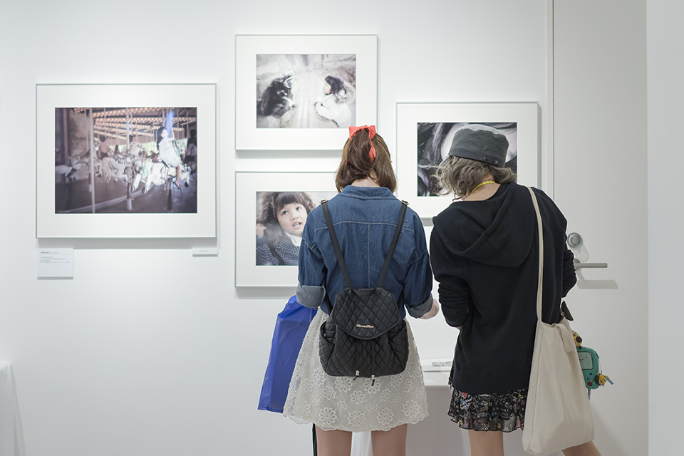 写真展の様子：東京カメラ部2015写真展