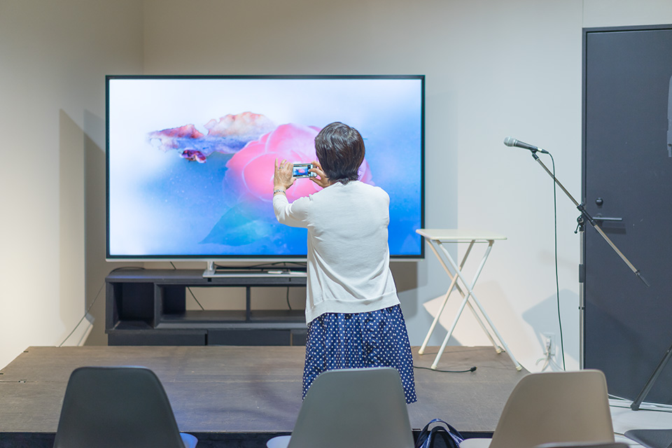 写真展の様子：東京カメラ部2015写真展