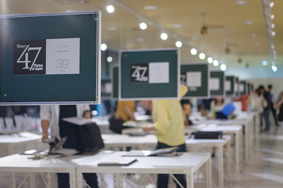 写真展の様子：東京カメラ部2015写真展