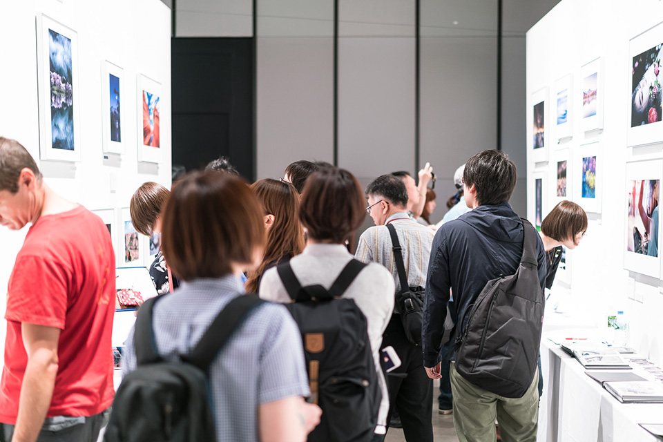 写真展の様子：東京カメラ部2015写真展