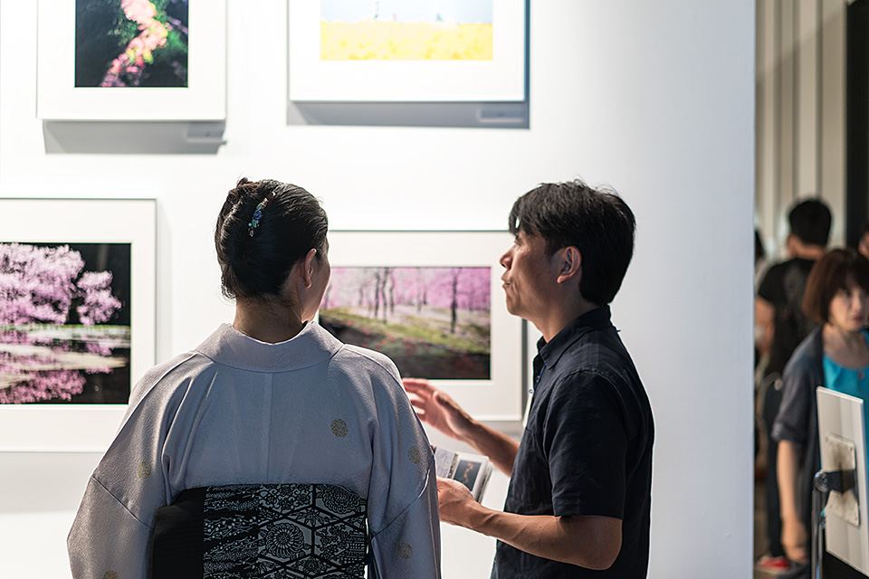 写真展の様子：東京カメラ部2015写真展