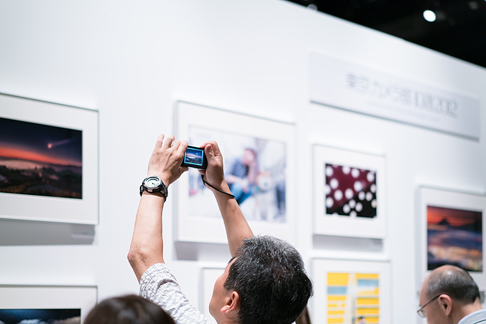 写真展の様子：東京カメラ部2015写真展