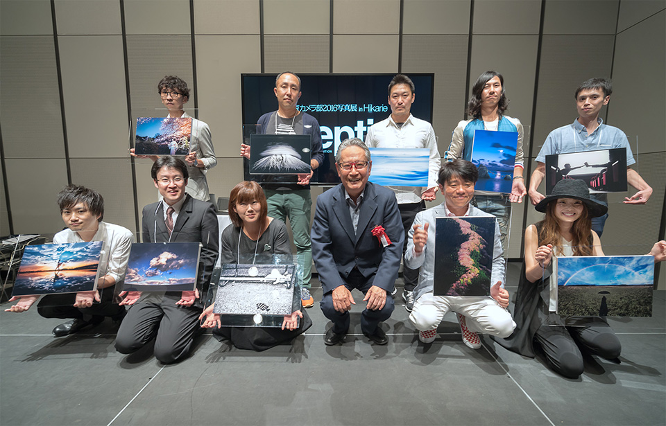 レセプションの様子：東京カメラ部2016写真展