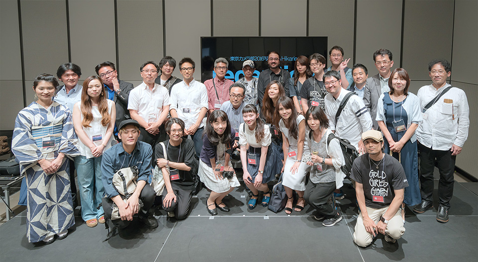 レセプションの様子：東京カメラ部2016写真展