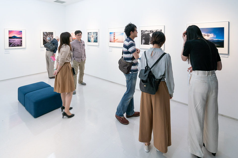 写真展の様子：東京カメラ部2018写真展