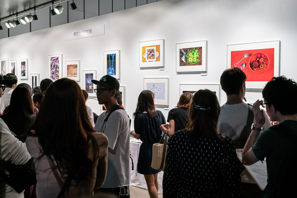 写真展の様子：東京カメラ部2018写真展