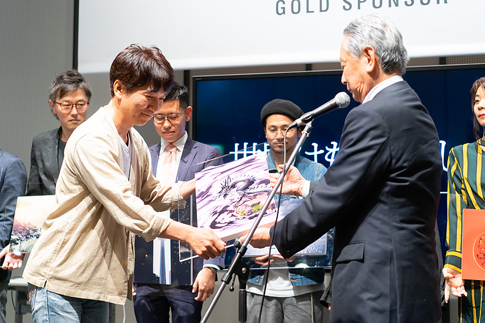 レセプションの様子：東京カメラ部2018写真展