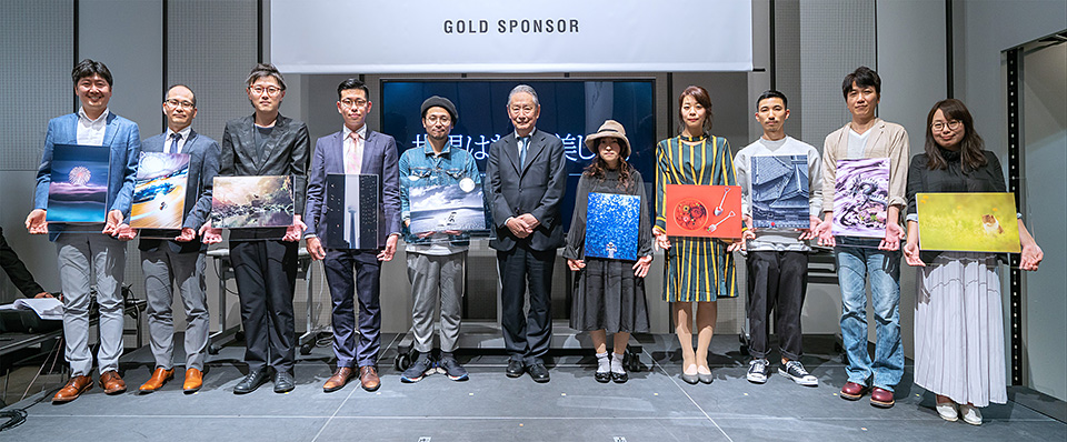 レセプションの様子：東京カメラ部2018写真展