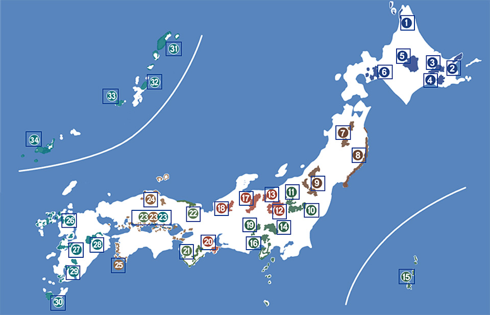 環境省：環境省国立公園課国立公園利用推進室 宮森由美子、東京カメラ部10選 北川力三、本間昭文、東京カメラ部コンテスト入賞者 清水啓、東京カメラ部運営「ともに守り、伝えていく　国立公園の魅力」｜東京カメラ部2019写真展