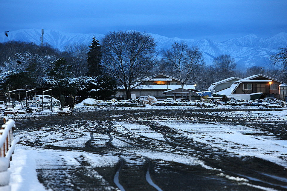 北海道 帯広市(ばんえい十勝)：カメラマン 山岸伸、帯広市副市長 田中敬二、東京カメラ部運営「ばんえい競馬」｜東京カメラ部2019写真展